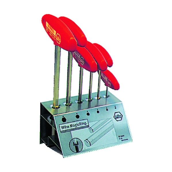 Tハンドル六角棒レンチセット 334RVB 1S