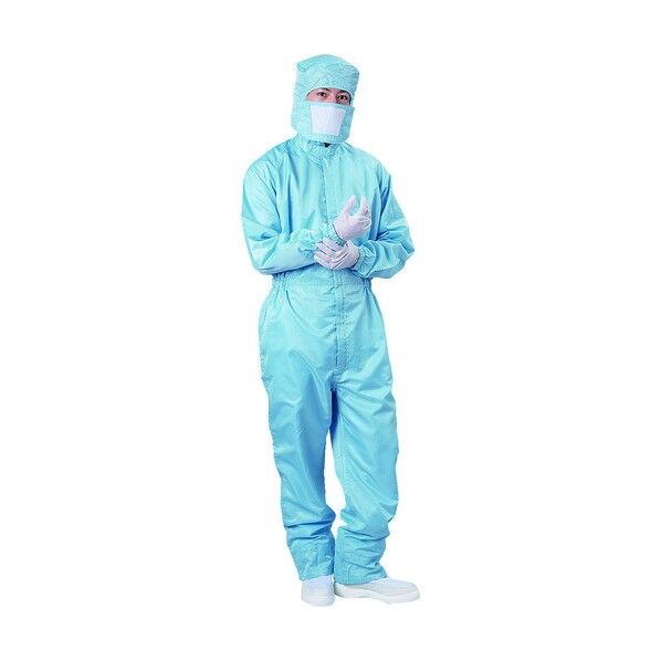 つなぎ服 フード付