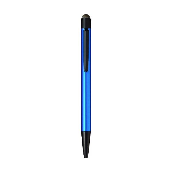 三菱鉛筆 ジェットストリーム スタイラス シングルノック 195×50×14.6MM シャイニーブルー SXNT82-350-07P33 1点