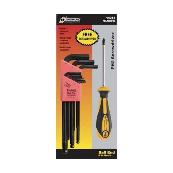 六角Lレンチプロホールド9本組&+2×100コンボセット