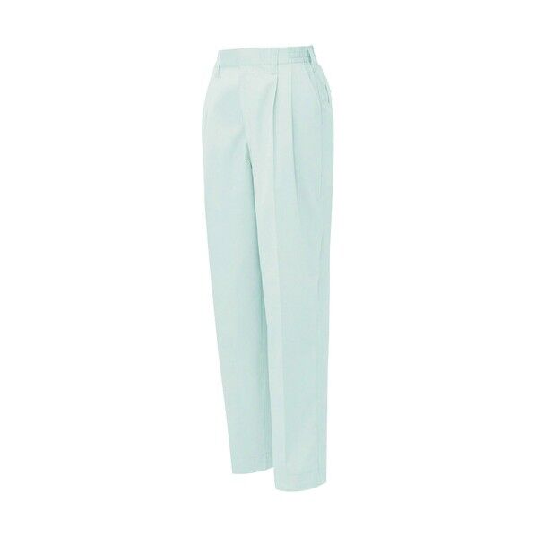 レディースシャーリングパンツ(2タック) 003シルバーグレー M 5323 1