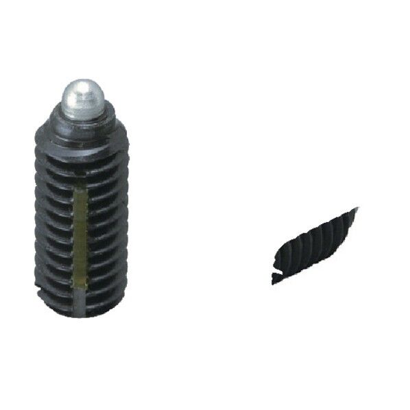 ショートプランジャー(ロングロック付き) 軽荷重用 スチール製