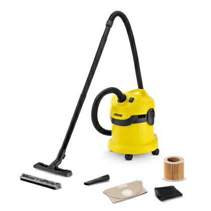 乾湿両用バキュームクリーナー WD2 ブラック イエロー 369 x 337 x 430mm 1.629-777.0 1