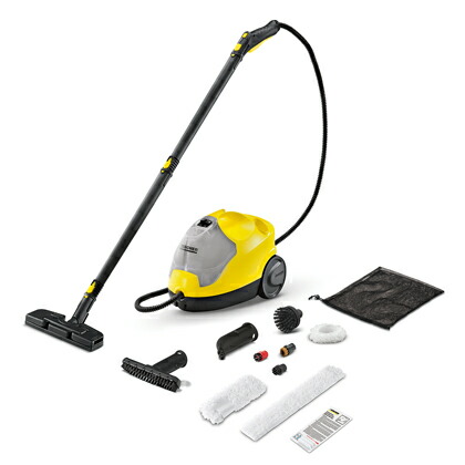 スチームクリーナーＳＣ４ ブラック イエロー 380 x 251 x 273mm 1.512-414.0  1