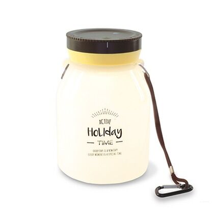 ホリデー LED ランタン 電球色 イエロー サイズ:径11φ×高さ17cm KNL88052 1