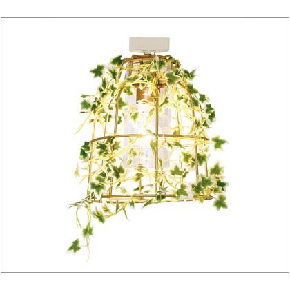 ボタニック 【CT触媒】 シーリングライト 1灯 Ivy アイビー アンティークゴールド サイズ:幅16φ×高さ21.5cm CC-40356 1