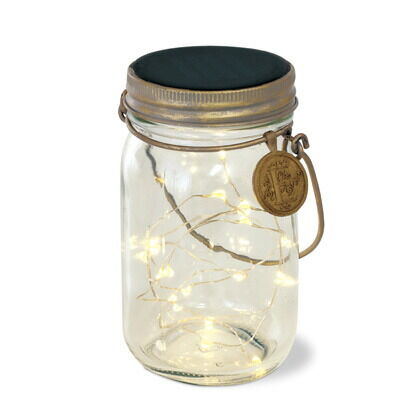 エトワル LED ガーデンライト ソーラー 防水 クリア サイズ:径7.5φ×高さ13.5cm KL-10336 1