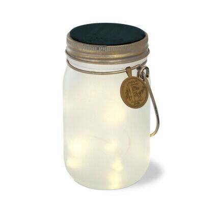 エトワル LED ガーデンライト ソーラー 防水 乳白 S フロスト サイズ:径7.5φ×高さ13.5cm KL-10337 1