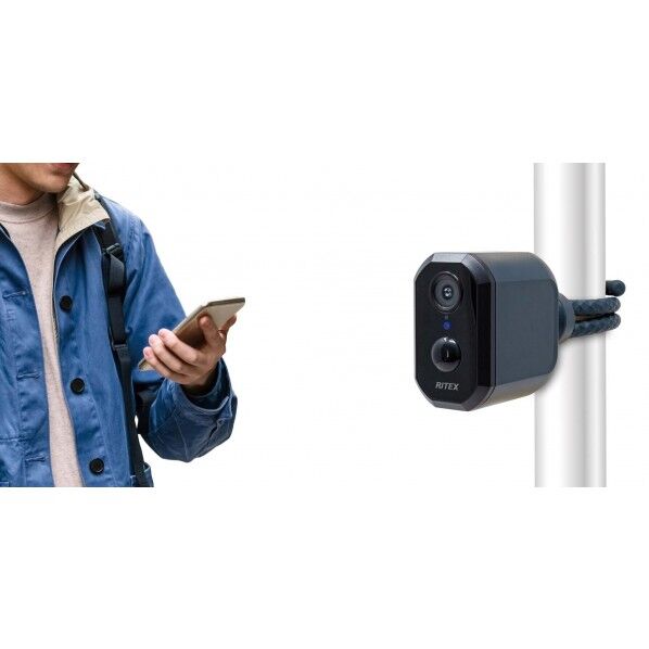 充電式センサーWiFiカメラ