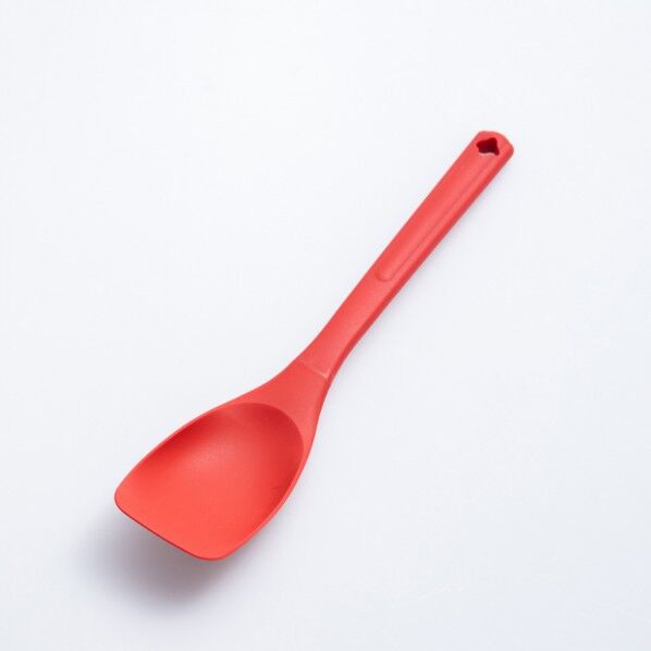 こねてまとまるハンバーグスプーン