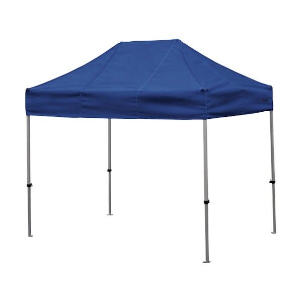 かんたんてんと 1.8m×2.7mスチール&アルミ複合フレーム 青 KA/1.5W-B 1点