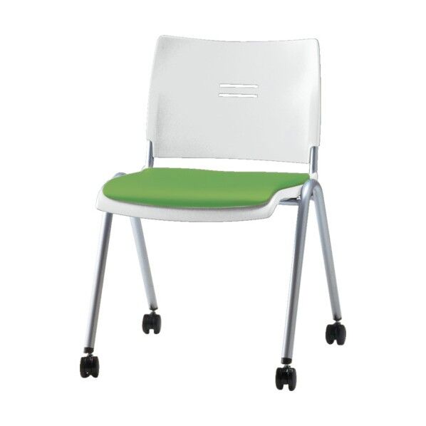 会議用チェアー 布張り E213FCN-GR 1点