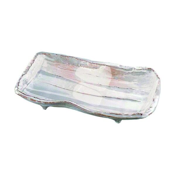 エムズジャパン 御本手12.0長角大皿 平 B03-27 ROO3001 1個