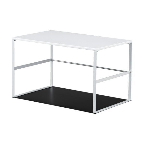 リヒト 机下台 白 520 x 355 x 45 mm A7360-0 1