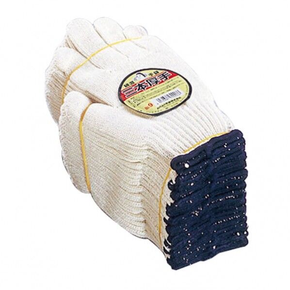 三本厚手 フリーサイズ 9 1つ