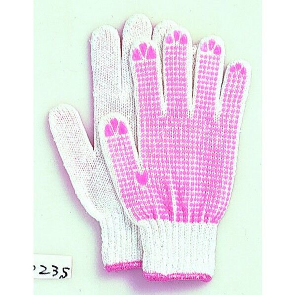 奉仕品婦人スベリ止軍手 S 223-S 5双