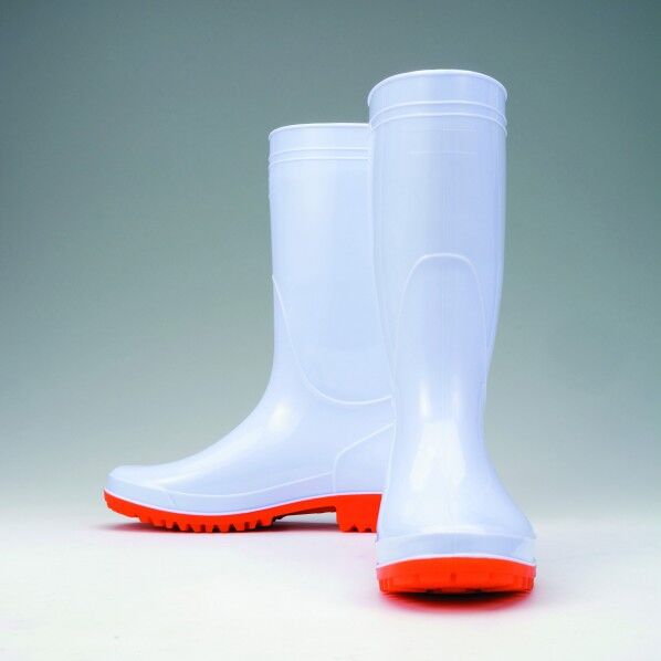 衛生耐油長靴 白 22.5cm WW-717 1足