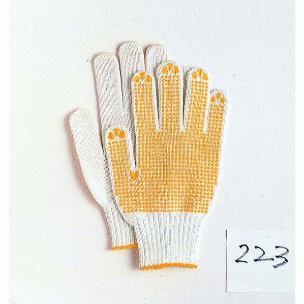 奉仕品スベリ止軍手 フリーサイズ 223 5双