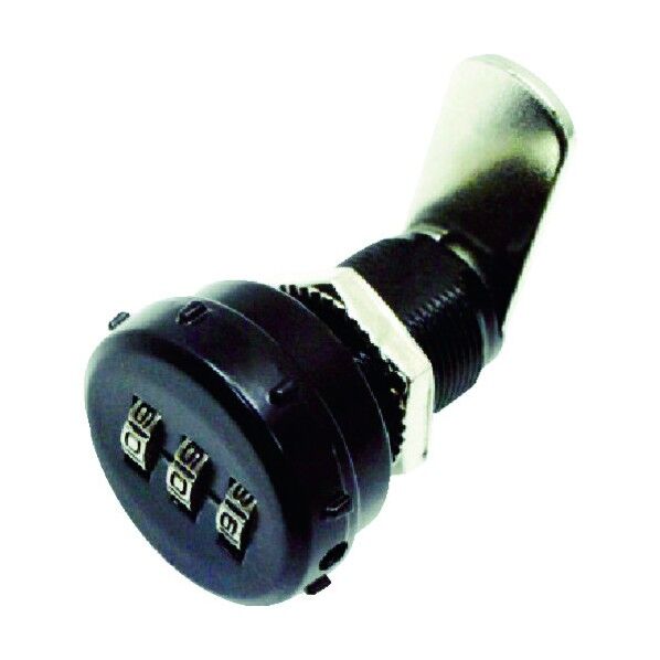 トラスコ(TRUSCO) TRUSCO ダイヤル錠 丸型 Φ31.6 ブラック 150 x 90 x 20 mm DL-CA306 10...