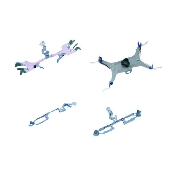 ビュレット挟み 金属製 1本用 737-51-53-03 1点