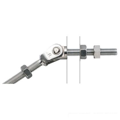 ターミナル接続金具 階段-水平連結部 (左ねじ)