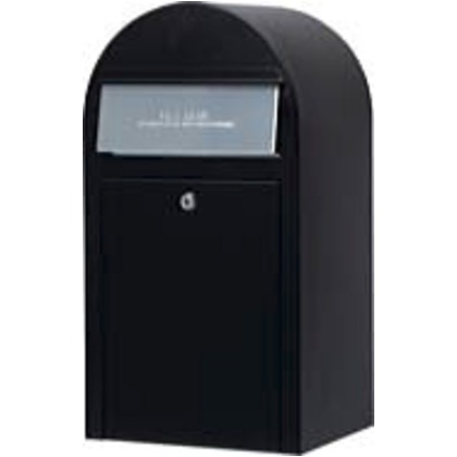 ボビグランデ 郵便ポスト マットブラック W318×H600×D270mm AAH70A 1