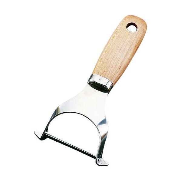 手ニヤサシイ木柄ピーラー BPC3601 1個