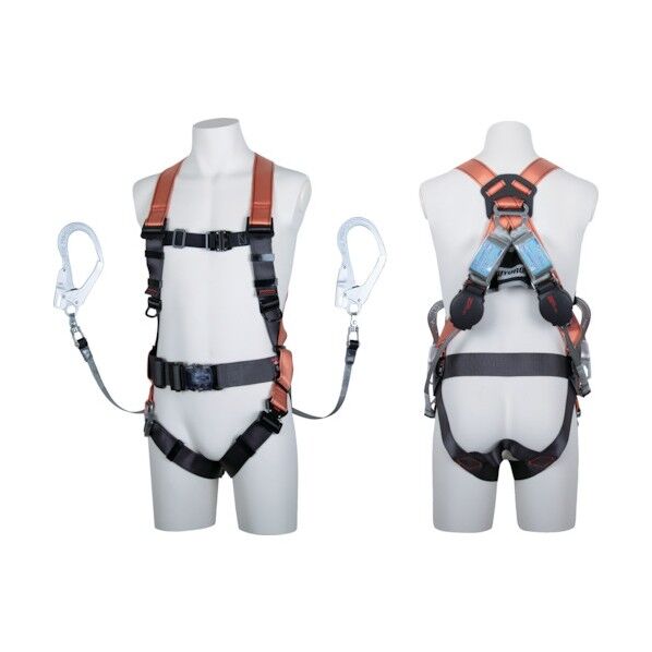 コアハーネス (ワン・ハンド巻取式ランヤード2本タイプ)