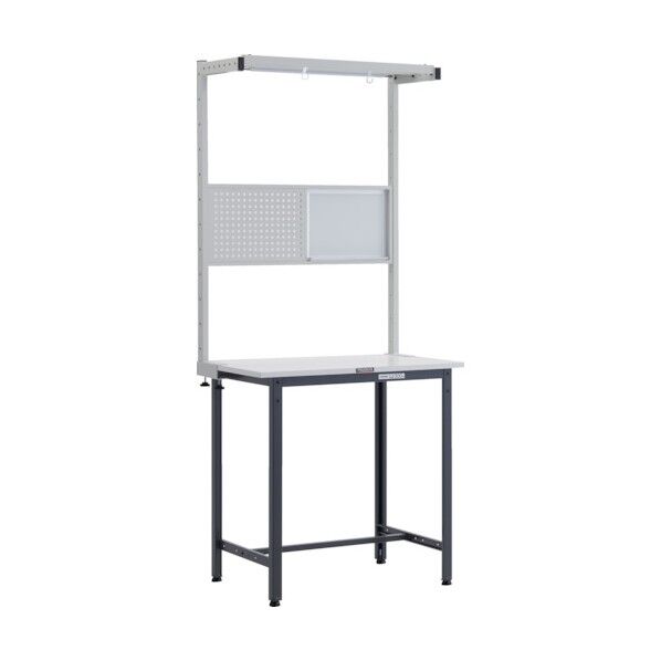 HAE型軽量立ち作業台(ツールハンガーオプションフルセット付) ポリ化粧