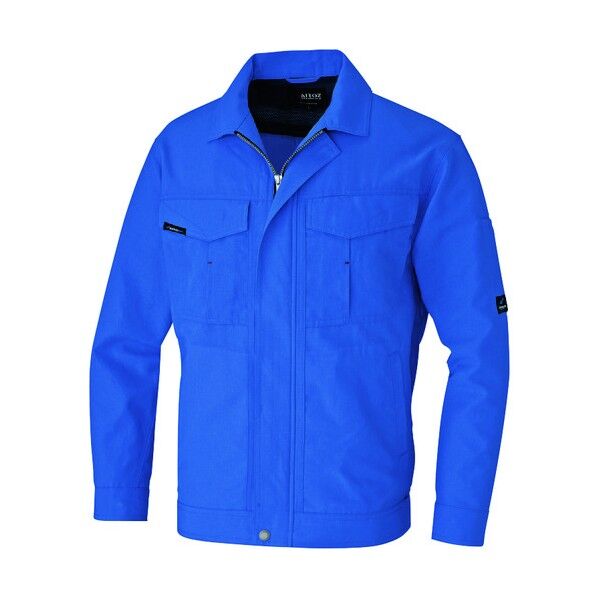 長袖サマーブルゾン(男女兼用) 006ブルー L 1630 1