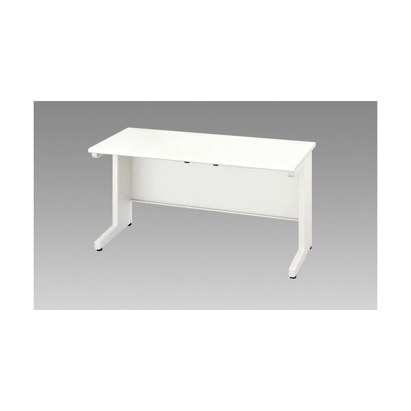 平デスク(引出し無し) XEDH147FDN-WH 1点