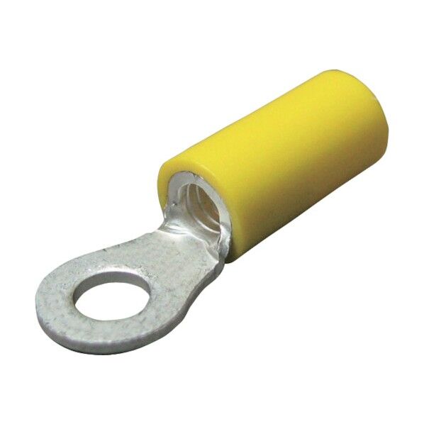 絶縁被覆付圧着端子 R形(100P) TGV 5.5-4S-YEL 1点