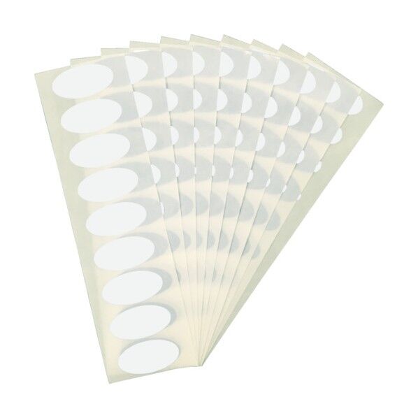 セキュリティシール 転写なし 楕円 英字 (白) TSS-RE-NW 90枚