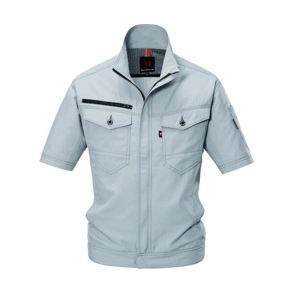 半袖ジャケット 9086-5-SS シルバー 9086-5-SS 1点