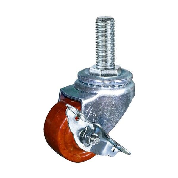 Sシリーズねじ込み自在SP付フェノールB車50mm 平戸車 413SAPB50 1個