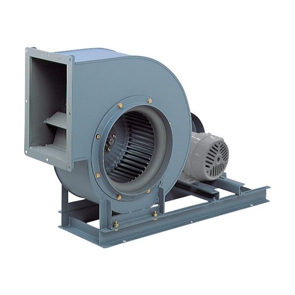 シロッコファン(多翼送風機)片吸込片持形ベルト駆動式 吐出口外径248×180mm CLF6-NO.1.5-RS-DI-0.4 1点