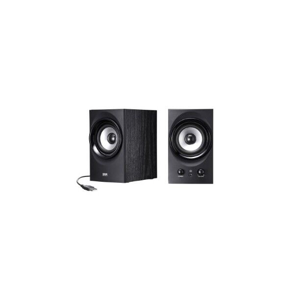 ハイパワーUSBスピーカー(ブラック) MM-SPU9BKN