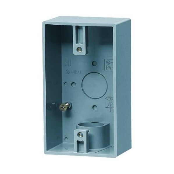 露出スイッチボックス(防滴プレート用) PVR22-1L PVR22-1L 1点