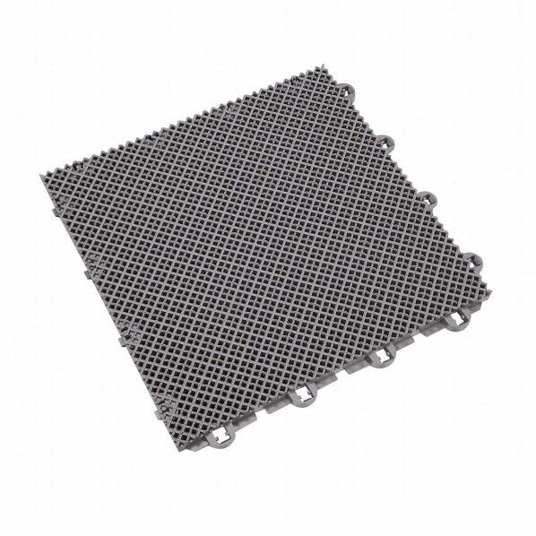 テラモト 風除室マット ダストップX 300mm×300mm×厚さ13mm グレー MR-115-030-7 1枚...