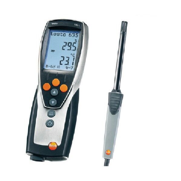 ＴＥＳＴＯ６３５－１汎用温湿度基本セット 428.00 TESTO635-1 BASIC-SET