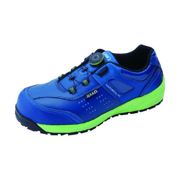 ダイヤル式セーフティシューズ A種 耐滑ローカットネイビー25.5 IGS1037TGF-NAVY25.5 1点