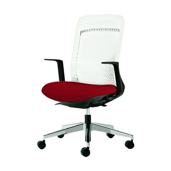 41567)事務イス Try KB-TR53SEL RD 1点