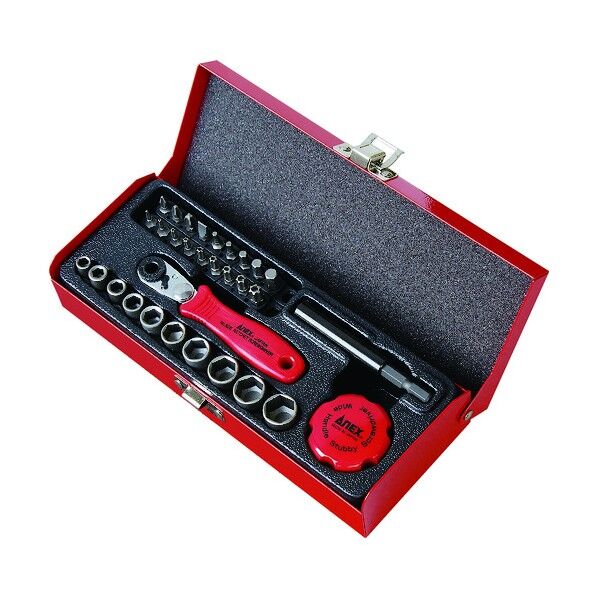 アネックスコンパクトラチェット52ビット28本組