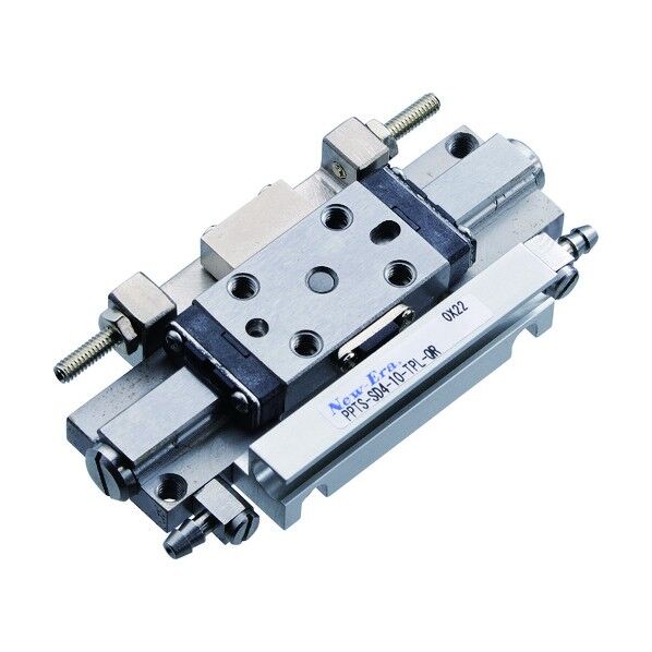 ピコテーブル シリンダ内径Φ4 ストローク10mm マグネットスイッチレール付 エアー継手エルボ PPTS-SD4-10-TPL 1点