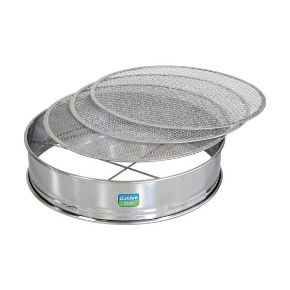 ゴールデンスター(キンボシ) ステンレスふるい(大)箱入 4324 1点...