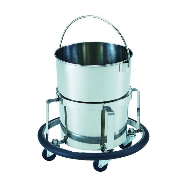 ステンレスバケツ付キックバケツ