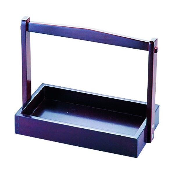 マイン 深手付カスター盆 M40-583 ブラウン 大 PKS871 1個