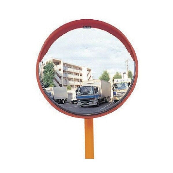 カーブミラー 丸型ポールセット ステンレス製