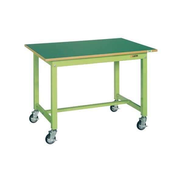 中量作業台(KTタイプ/耐荷重300kg/サカエリューム天板/H825/キャスター付)