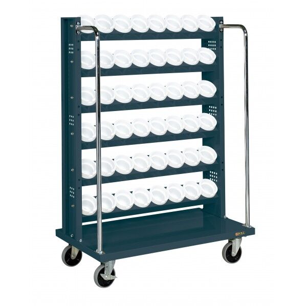 ツーリングワゴン(TLR6段タイプ/W1030/自在2輪、固定2輪タイプ/ダークグレー色)